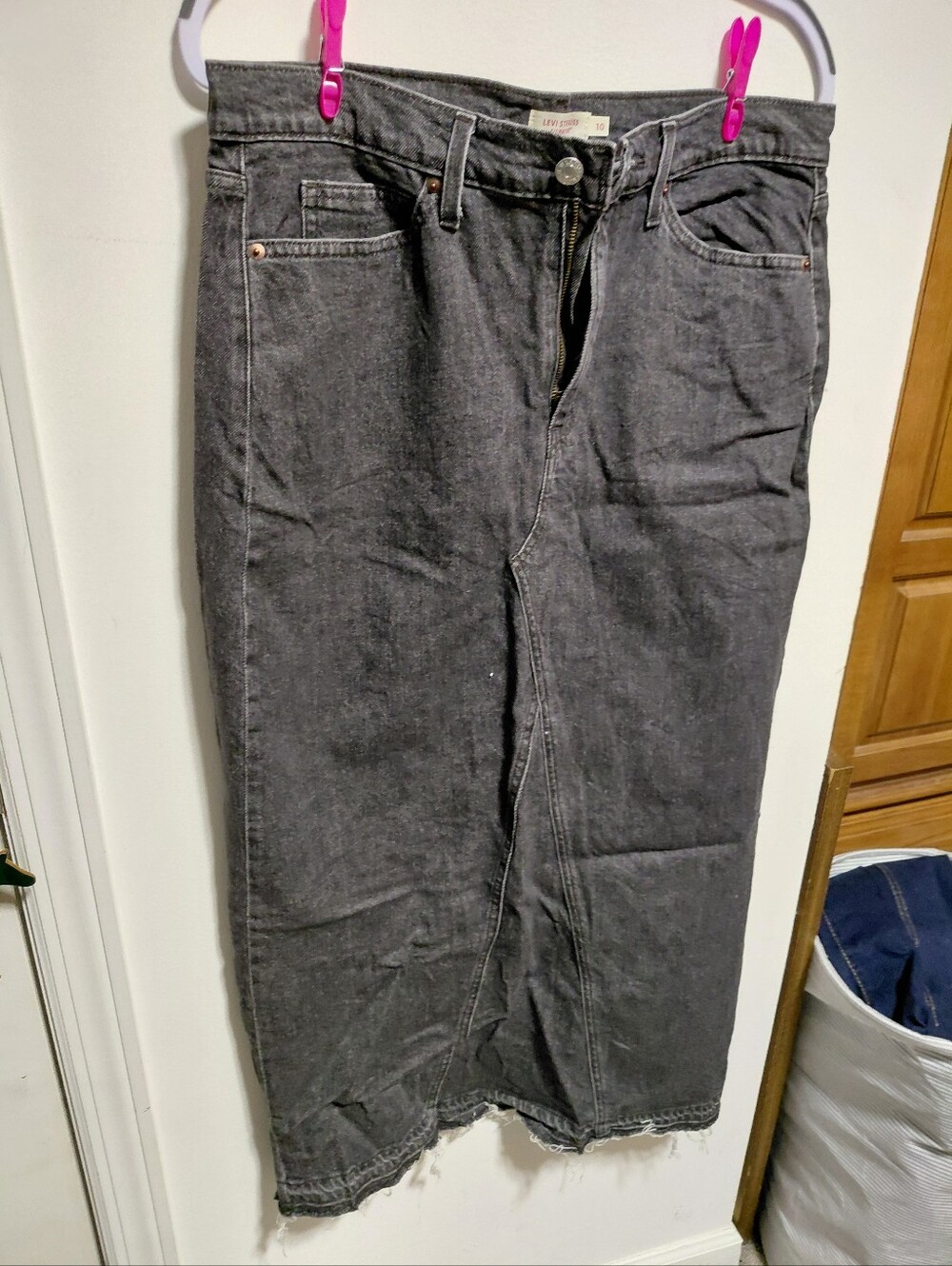 Womens Black Denim Jeans - Picture 1 of 4